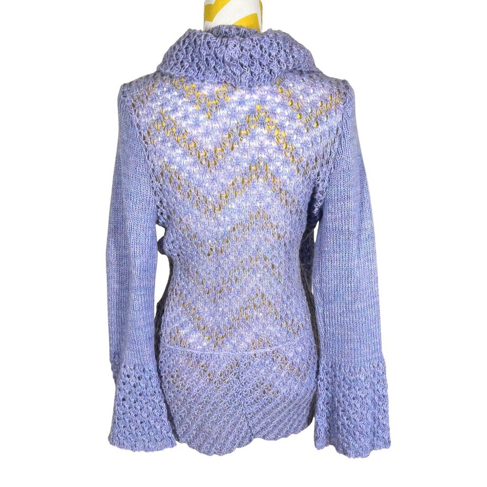 Nwot Relais 1-Button Open Soft Knit Cardigan Ligh… - image 4